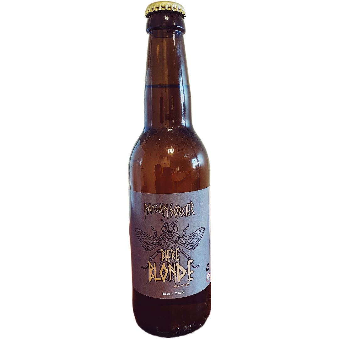 Bière Blonde au miel 33cl - 5°
