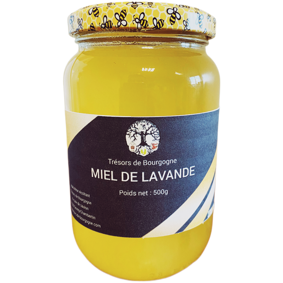 Miel de lavande – 500g - Trésors de Bourgogne